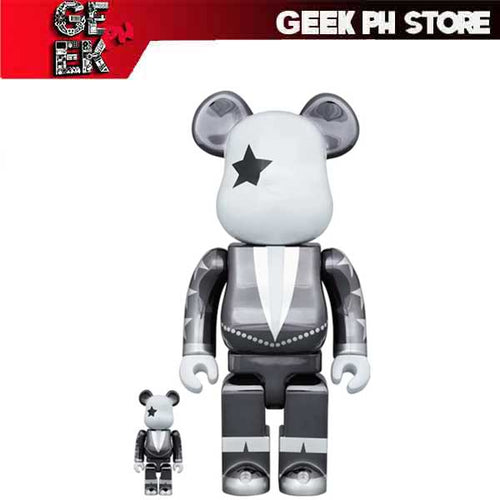 Medicom BE@RBRICK KISS STAR CHILD CHROME Ver. 100% & 400% sold by Geek PH