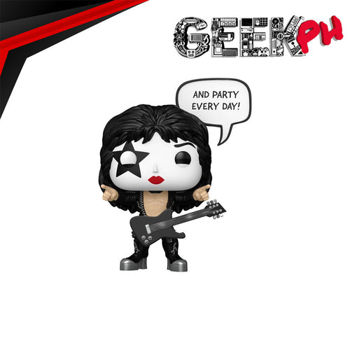 Funko KISS The Starchild Rock and Roll All Nite Pop! Sayings Funko Pop! Vinyl Figure #472 sold by Geek PH