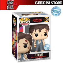Load image into Gallery viewer, Funko POP TV: Stranger Things - Steve (Battledamage) Special Edition Exclusive sold by Geek PH