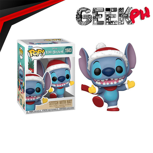 Funko Pop! Disney: Lilo & Stitch - Stitch with Hat sold by Geek PH