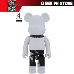Medicom BE@RBRICK Andy Warhol  The Rolling Stones Sticky Fingers Design Ver. 100% & 400% sold by Geek PH