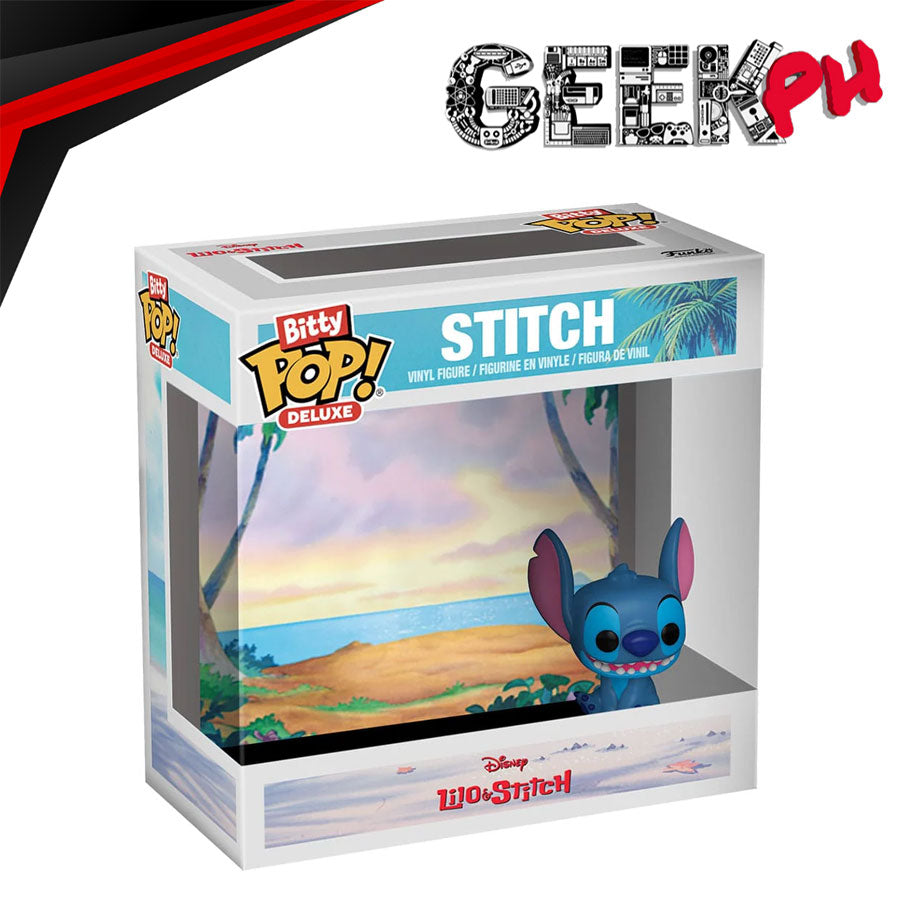 Funko Lilo and Stitch - Stitch in Beach Bitty Pop! Deluxe Figure Special Edition Exclusive sold by Geek PH