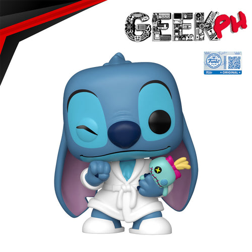 Funko Disney Pop! Stitch in Robe Exclusive sold by Geek PH