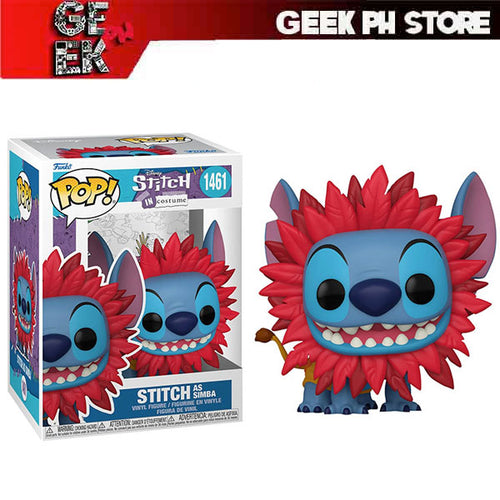 Funko Pop! Disney: Lilo & Stitch - Stitch as Simba sold by Geek PH