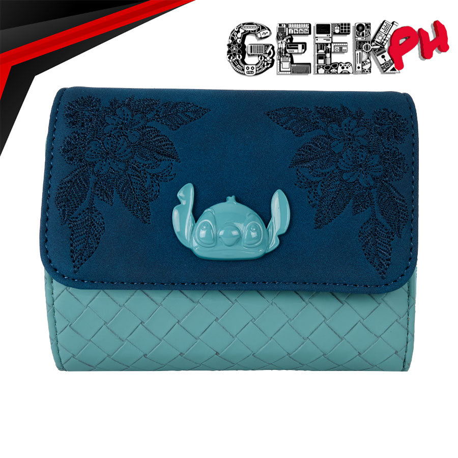 Loungefly Disney Stitch Embroidered Wallet sold by Geek PH