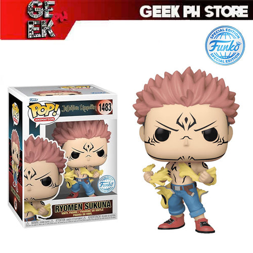 Funko Pop! Animation: Jujutsu Kaisen - Ryomen Sukuna Tearing Shirt Special Edition Exclusive sold by Geek PH