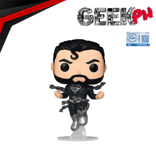 Funko Pop! Superman (Black Suit) Exclusive sold by Geek PH