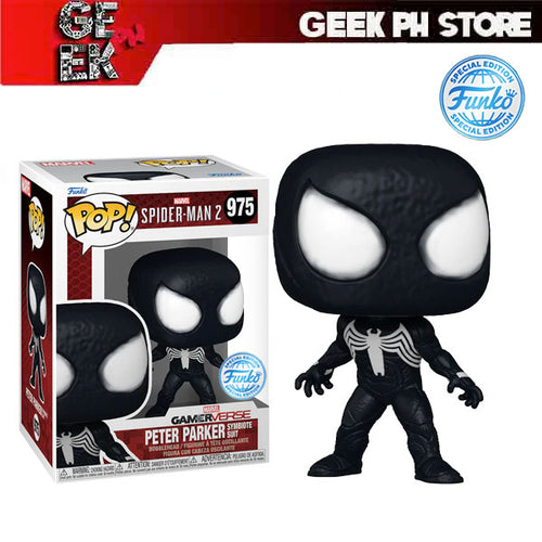 Funko POP Games: Spider-Man 2- Peter Parker Symbiote Suit Special Edition Exclusive sold by Geek PH