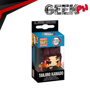 Funko Demon Slayer Pop! Keychain Tanjiro Kamado (Dancing Flash) sold by Geek PH