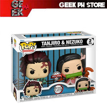 Load image into Gallery viewer, Funko POP Animation: Demon Slayer - Tanjiro &amp; Nezuko 2 pack Special Edition Exclusive sold by Geek PH
