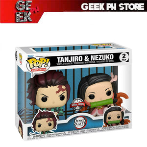 Funko POP Animation: Demon Slayer - Tanjiro & Nezuko 2 pack Special Edition Exclusive sold by Geek PH