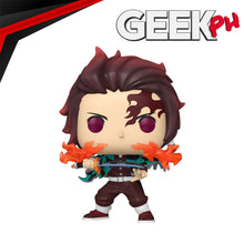 Load image into Gallery viewer, Funko Demon Slayer Pop! Tanjiro Kamado (Fire Breathing)