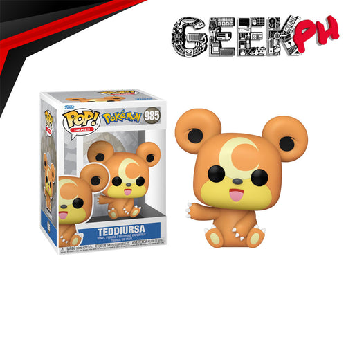 Funko Pop! Games: Pokemon - Teddiursa by Geek PH