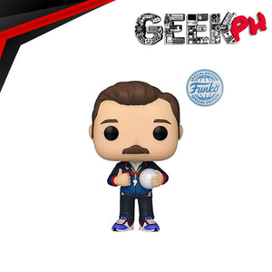 Funko Pop! TV: Ted Lasso - Ted Lasso with Ball Special Edition Exclusive sold by Geek PH