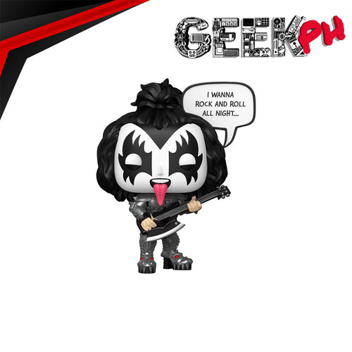 Funko KISS The Demon Rock and Roll All Nite Pop! Sayings Funko Pop! Vinyl Figure #471 sold by Geek PH