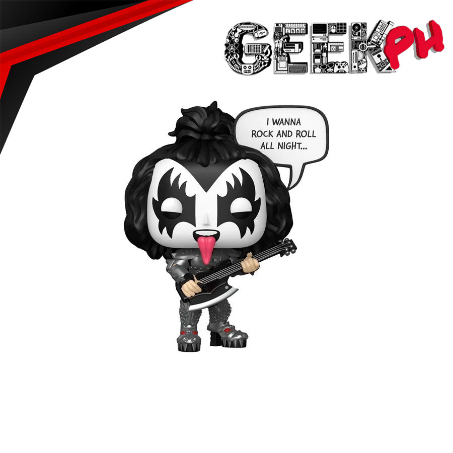 Funko KISS The Demon Rock and Roll All Nite Pop! Sayings Funko Pop! Vinyl Figure #471 sold by Geek PH