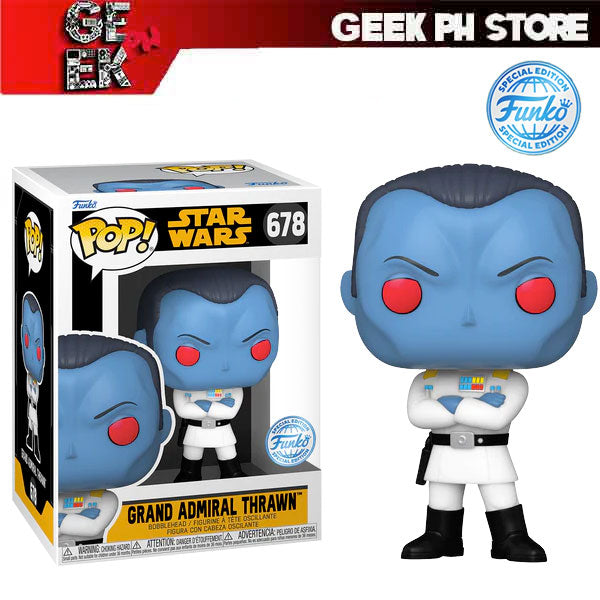 Funko Pop Star Wars Rebels - Grand Admiral Thrawn Special Edition Exclusive sold by Geek PH