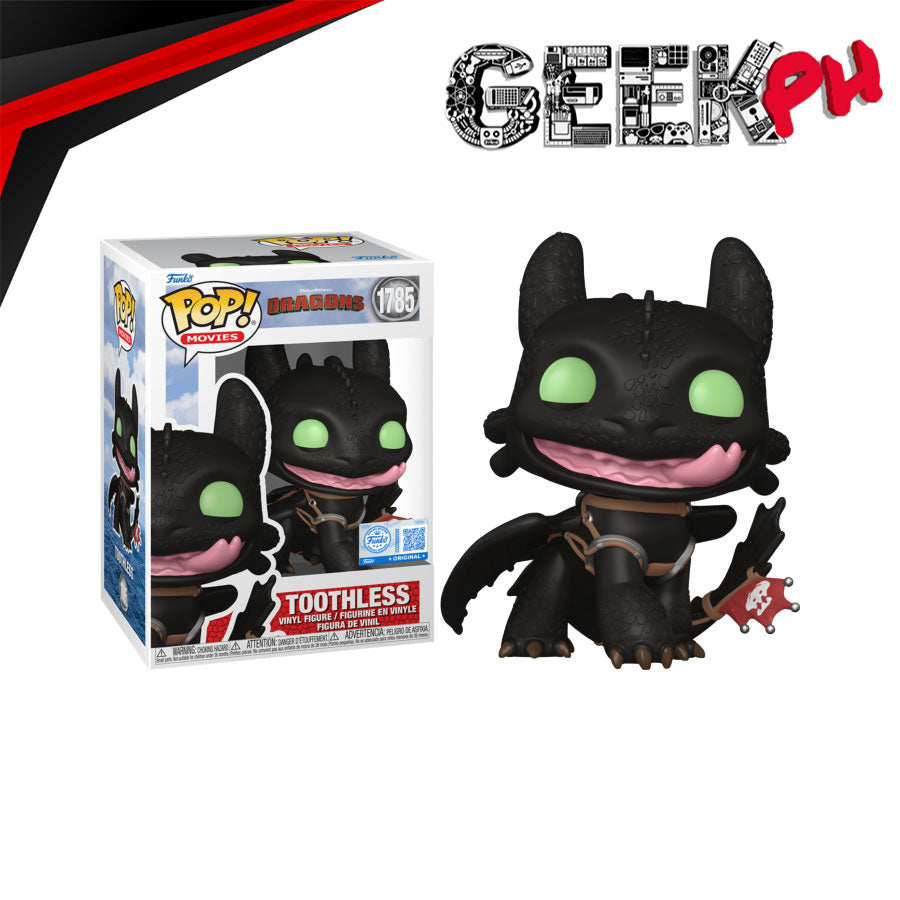 Toothless Pop Funko Pop! How to Train Your Dragon - Toothless with Tongue Exclusive ...