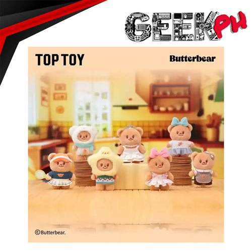TOP TOY - Butterbear Versatile Wardrobe Plush Pendant Series Blind Box sold by Geek PH