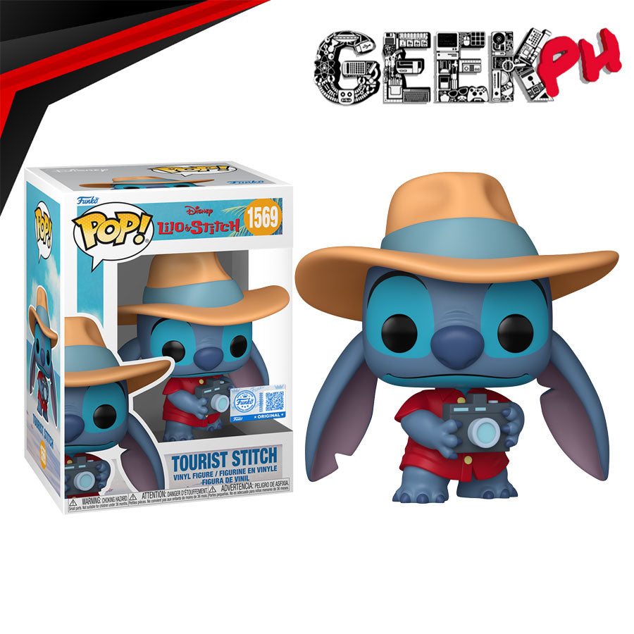 Funko POP! Disney: Lilo and Stitch Tourist Stitch Exclusive sold by Geek PH