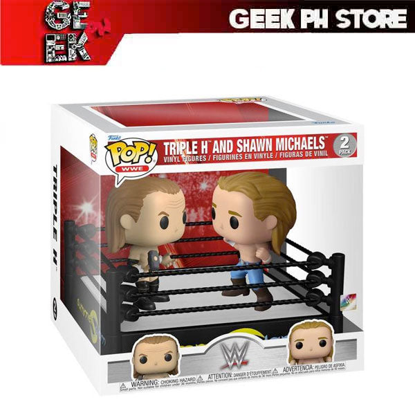 Funko POP Moments : WWE SS Ring w/ Triple H and Shawn Michaels sold by Geek PH