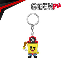 Load image into Gallery viewer, Funko Nickelodeon Pop! Keychain SpongeBob SquarePants (Pirate) sold by Geek PH