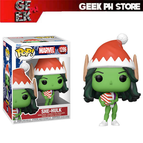 Funko Pop! Marvel: Holiday - She-Hulk sold by Geek PH