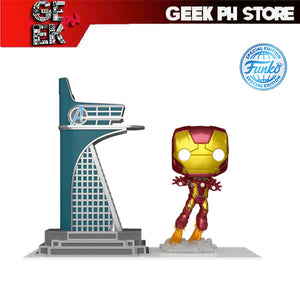 Funko POP Town: Avengers 2 - Avengers Tower w/ Iron Man GITD Special Edition Exclusive sold by Geek PH