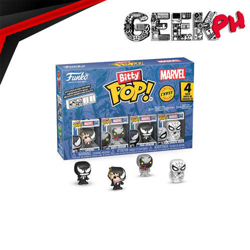 Funko Spider-Man Venom Funko Bitty Pop! Mini-Figure 4-Pack sold by Geek PH