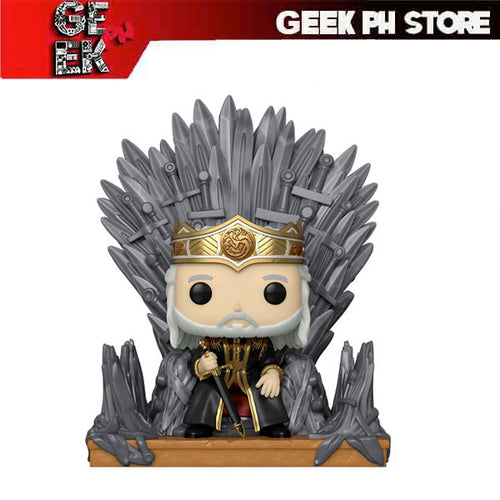Funko Pop! Deluxe: House of the Dragon - Viserys on Throne sold by Geek PH