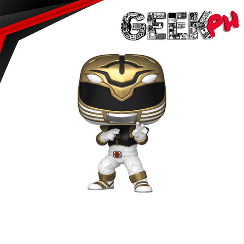 Funko Mighty Morphin Power Rangers: The Movie Pop! Movies #1780 White Ranger sold by Geek PH