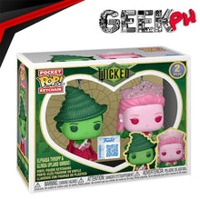 Load image into Gallery viewer, Funko Pop! Keychain Elphaba Thropp &amp; Glinda Upland (Ombre) 2-Pack sold by Geek PH