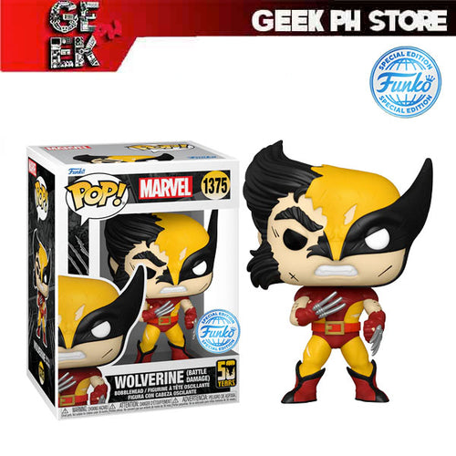 Funko POP Marvel: Wolverine 50th- Wolverine w/ Torn mask Special Edition Exclusive sold by Geek PH