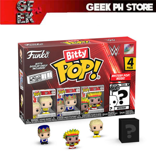 Funko WWE Bitty Pop! Dusty Rhodes Four-Pack sold by Geek PH