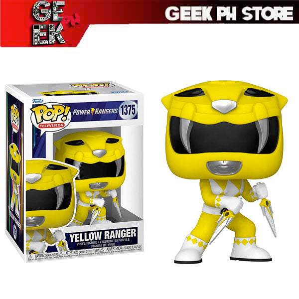 Funko Pop! TV: Mighty Morphin Power Rangers 30th Anniversary - Yellow Ranger by Geek PH