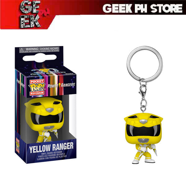 Funko Pocket Pop! Keychain: Mighty Morphin Power Rangers 30th Anniversary - Yellow Ranger sold by Geek PH Store