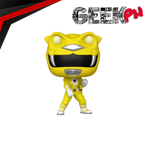 Funko Pop Mighty Morphin Power Rangers: The Movie Pop! Movies #1781 Yellow Ranger (Glow-in-the-Dark) sold by Geek PH