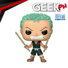 Load image into Gallery viewer, Funko One Piece Pop! Roronoa Zoro (Kid) Retail Exclusive