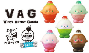 MEDICOM VAG VINYL ARTIST GACHA BOX SERIES 26   Kaiju Sundy Baby by Seri Norica