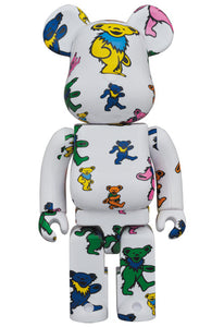 MEDICOM BE@RBRICK GRATEFUL DEAD (DANCING BEAR) 100％ & 400％ sold by Geek PH Store