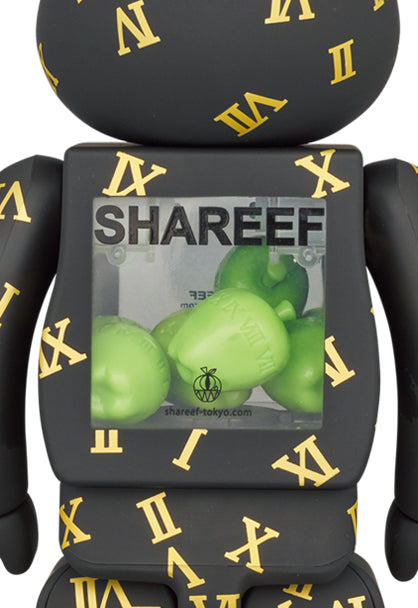 BE@RBRICK SHAREEF 3 100％ & 400％ Medicom BE@RBRICK Shareef 3 100％ & 400% Bearbrick sold by Geek PH