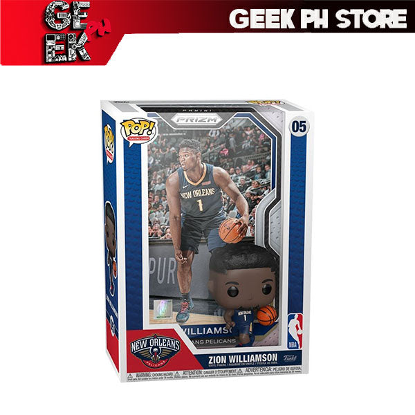 Funko Pop! NBA Trading Cards: Zion Williamson Panini Prizm Funko Pop! NBA Trading Cards: Zion Williamson Panini Prizm