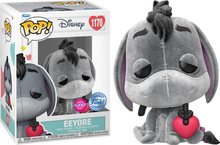 Load image into Gallery viewer, Funko Pop! Winnie the Pooh - Eeyore with Heart Flocked Special Edition Exclusive sold by Geek PH Store
