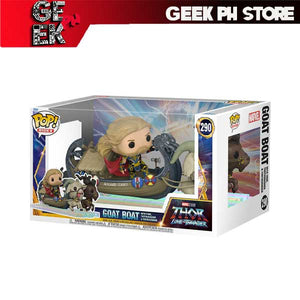 Funko Pop Deluxe Thor: Love and Thunder Thor, Toothgnasher, and Toothgrinder Goat Boat sold by Geek PH Store
