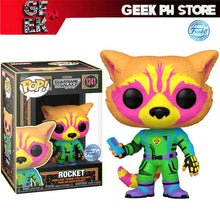 Load image into Gallery viewer, Funko POP Vinyl: Guardians of the Galaxy 3 - Rocket (BLKLT) Special Edition Exclusive sold by Geek PH Store