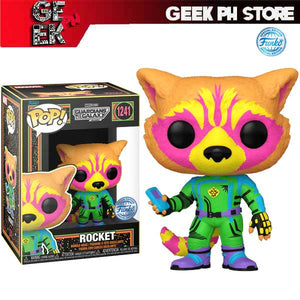 Funko POP Vinyl: Guardians of the Galaxy 3 - Rocket (BLKLT) Special Edition Exclusive sold by Geek PH Store