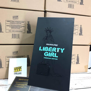 Mighty Jaxx Liberty Girl (Freedom Edition) by BRANDALISED ( Banksy )