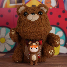Load image into Gallery viewer, LITOR&#39;S WORK UMASOU! FURRY TEDDIE ART TOY FIGURE