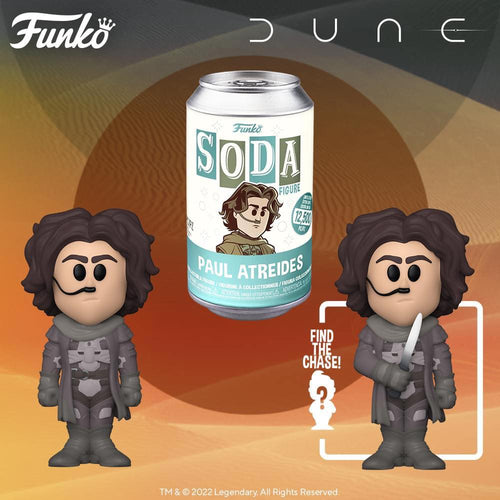 Funko Vinyl Soda: Dune - Paul w/CH(IE) CASE OF 6 ( Pre Order Reservation )