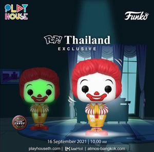 Funko Pop! Ad Icons: McDonald's - Ronald McDonald Glow in the Dark CHASE (Thailand Exclusive) sold by Geek PH Store